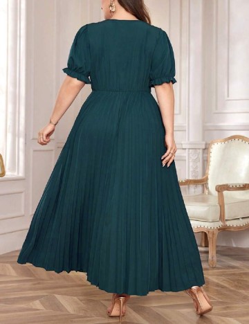Rochie lunga SHEIN CURVE, verde