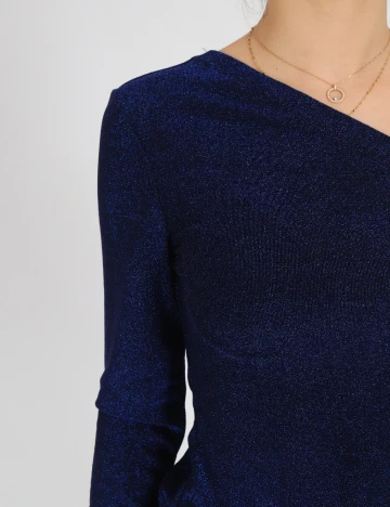Bluza Ichi, bleumarin Albastru