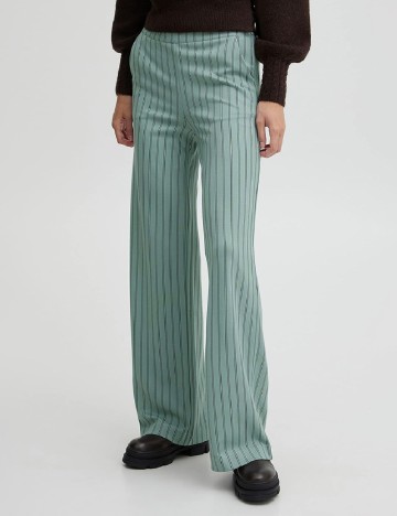 
						Pantaloni Ichi, turcoaz