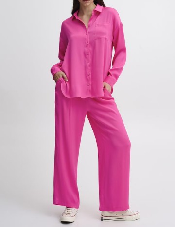 
						Pantaloni Ichi, roz