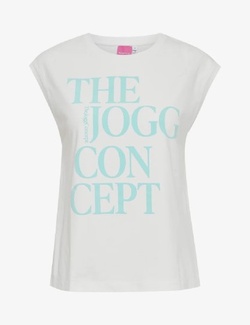 Tricou TheJoggConcept, alb
