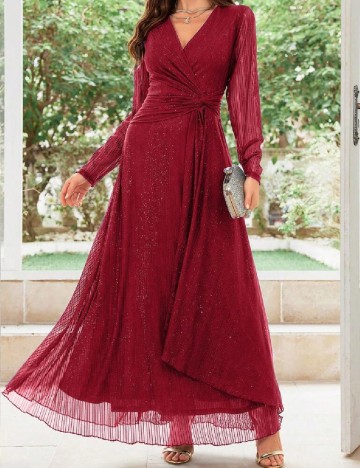 
						Rochie lunga SHEIN, rosu