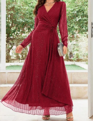 Rochie lunga SHEIN, rosu