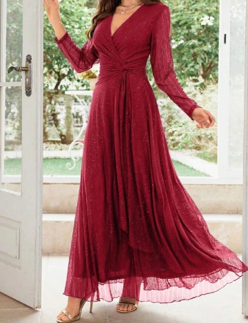 Rochie lunga SHEIN, rosu