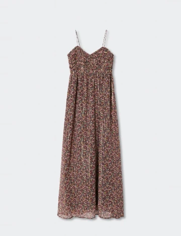 Rochie lunga Mango, floral print Floral print