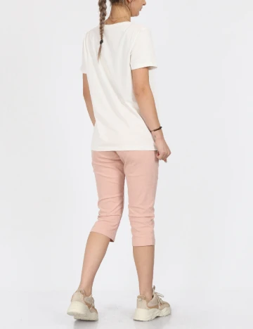 Tricou Cream, alb