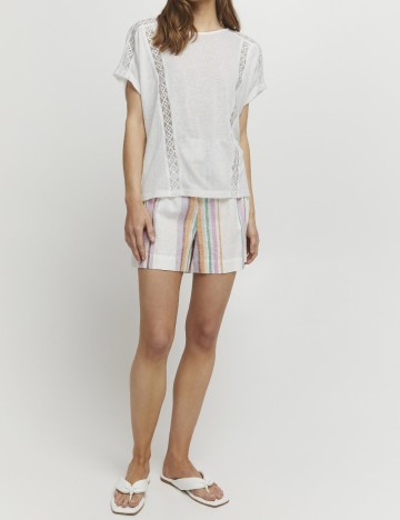 Tricou b.young, alb