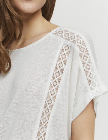 Tricou b.young, alb