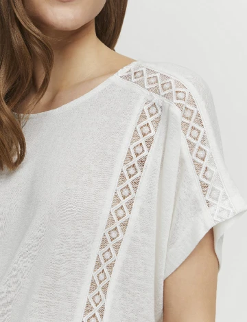 Tricou b.young, alb