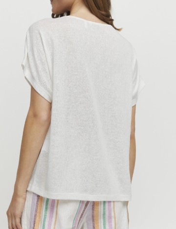 Tricou b.young, alb