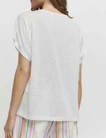 Tricou b.young, alb