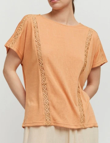Tricou b.young, portocaliu