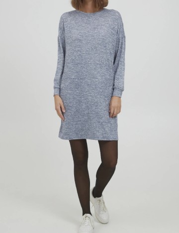 
						Rochie scurta Fransa, albastru