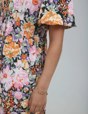 Rochie lunga Ichi, floral