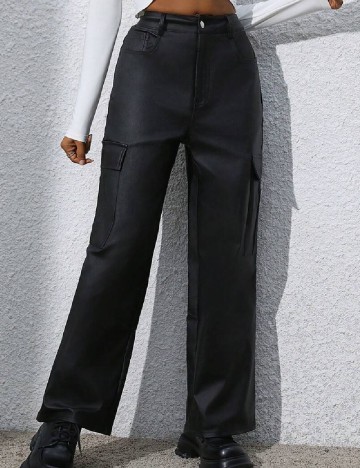 
						Pantaloni SHEIN, negru