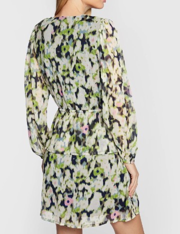 Rochie scurta Ichi, verde