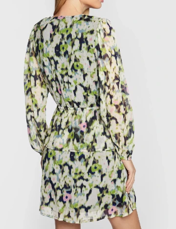 Rochie scurta Ichi, verde
