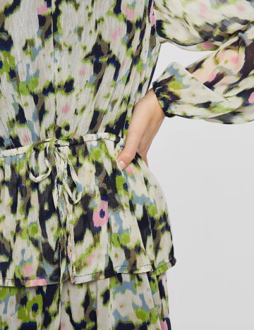 Rochie scurta Ichi, verde