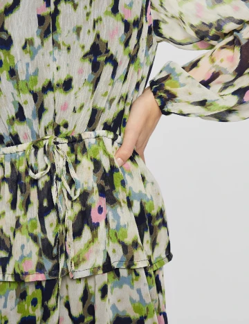 Rochie scurta Ichi, verde