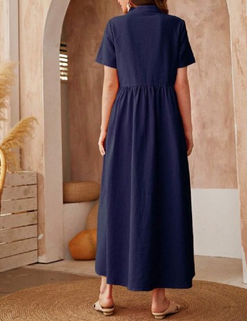 Rochie lunga SHEIN, bleumarin