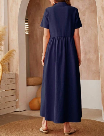 Rochie lunga SHEIN, bleumarin