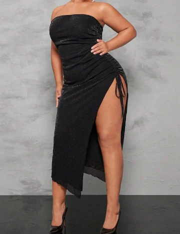 Rochie medie SHEIN CURVE, negru