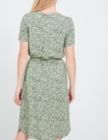 Rochie medie Fransa, verde