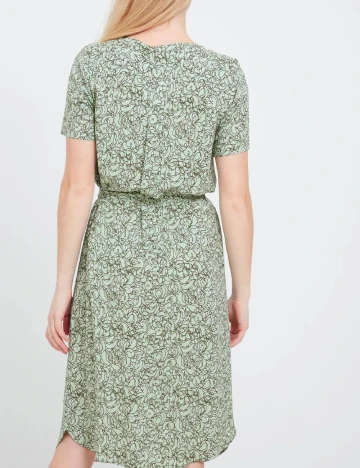 Rochie medie Fransa, verde