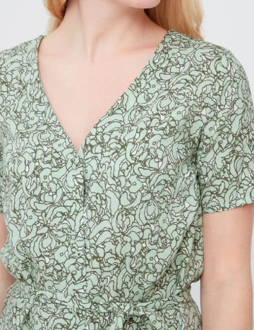 Rochie medie Fransa, verde