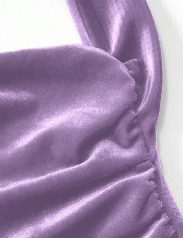Rochie medie SHEIN, mov
