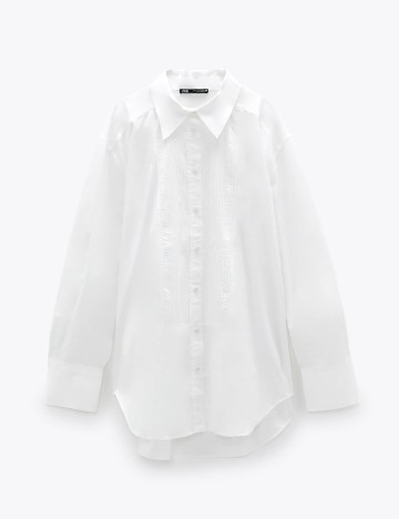 Camasa Zara, alb, L