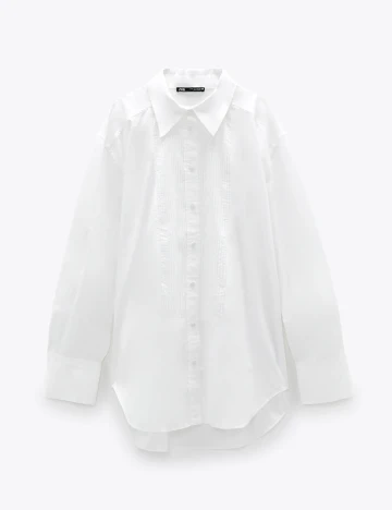 Camasa Zara, alb, L