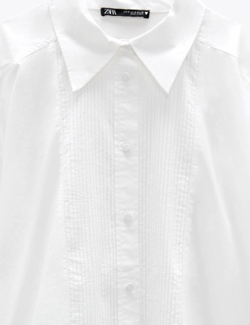 Camasa Zara, alb, L