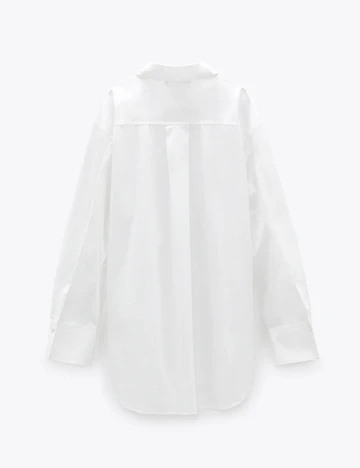 Camasa Zara, alb, L