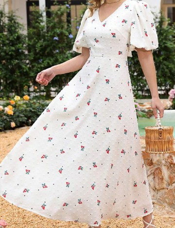 Rochie lunga SHEIN, alb