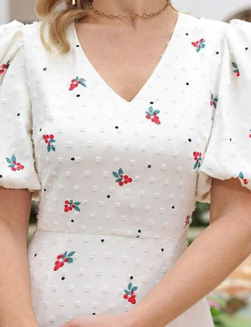 Rochie lunga SHEIN, alb
