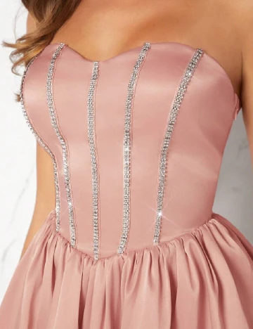 Rochie scurta SHEIN, roz