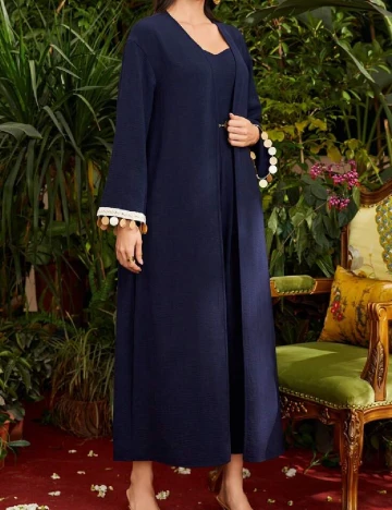 Compleu SHEIN, bleumarin Albastru