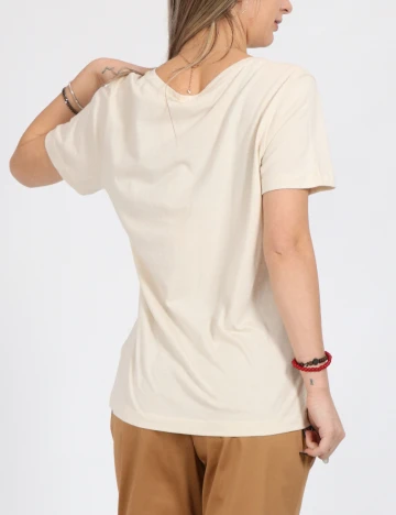 Tricou Cream, crem