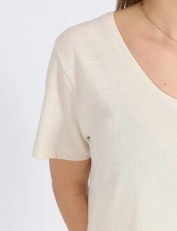 Tricou Cream, crem