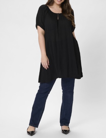 
						Bluza Kaffe Curve, negru