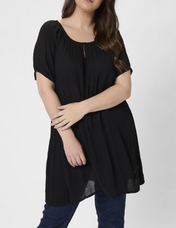 Bluza Kaffe Curve, negru