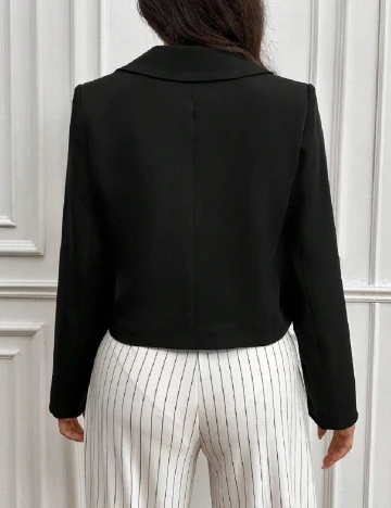 Sacou SHEIN, negru Negru