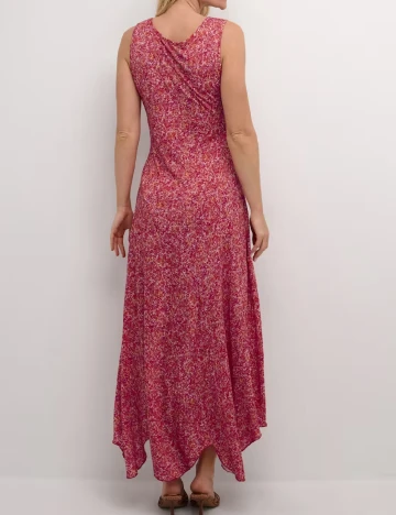 Rochie lunga Cream, roz