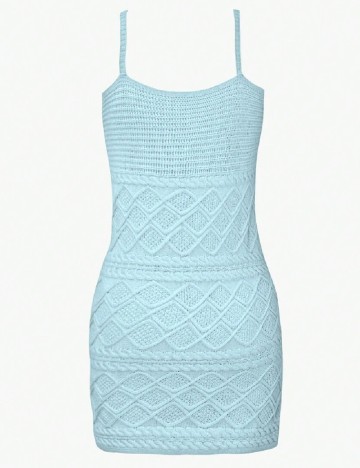 Rochie scurta SHEIN, albastru