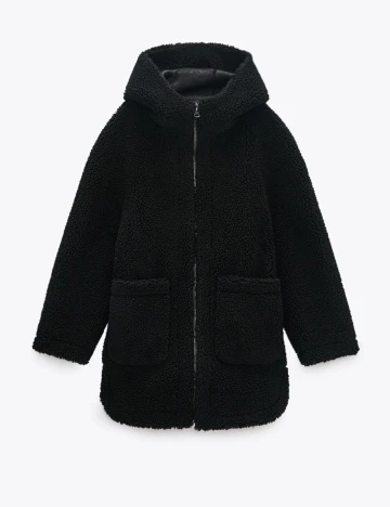 Jacheta Zara, negru, XS Negru