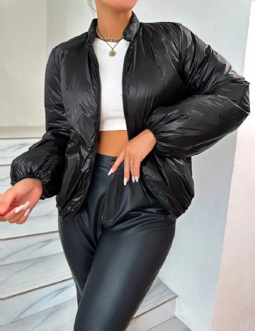 
						Geaca SHEIN, negru