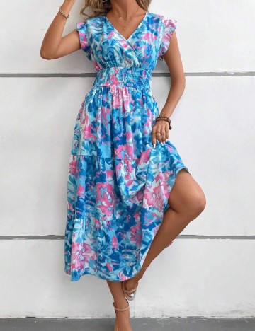 Rochie medie SHEIN, albastru