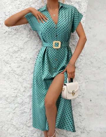 Rochie lunga SHEIN, turcoaz