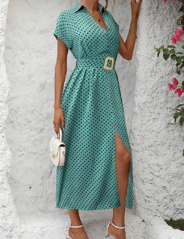 Rochie lunga SHEIN, turcoaz